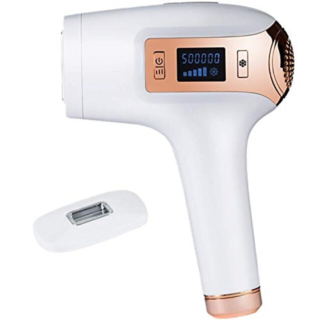  ipl hair removal system, permanent hair removal device for face and body home use,500,000 flashes, with ice cooling compress functions, ipl hair removal epilator for women and men