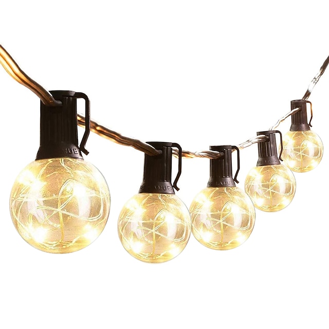 25FT Fairy String Light Bulb for Patio Christmas Indoor Party Garden Decorative 