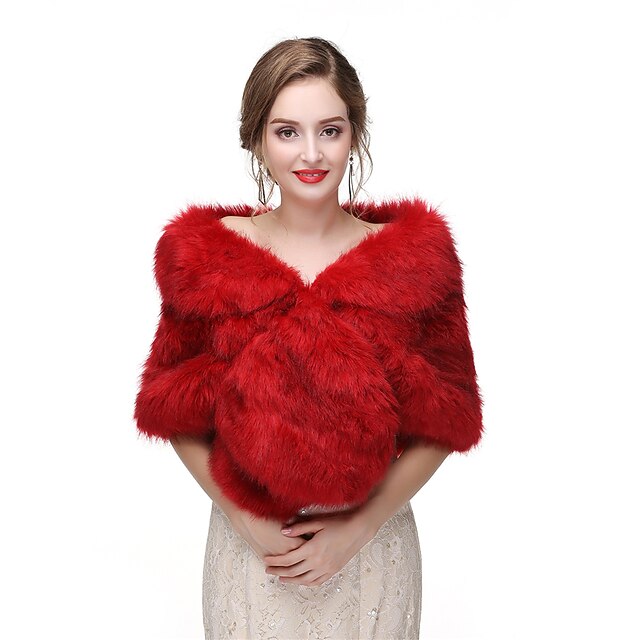 fur shawls and wraps