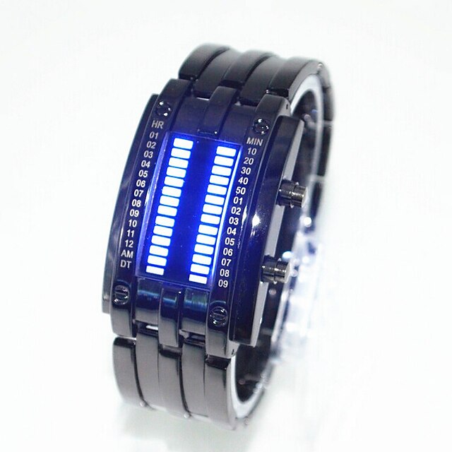  Women's Couple's Men's Wrist Watch Digital Digital Fashion Water Resistant / Waterproof Creative LED / One Year