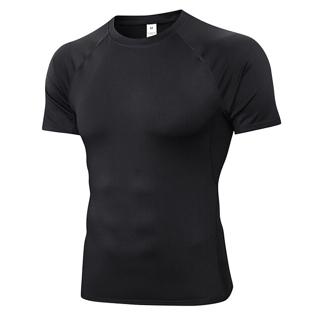 Men's Compression Shirt Running Shirt Short Sleeve Tee Tshirt Athletic