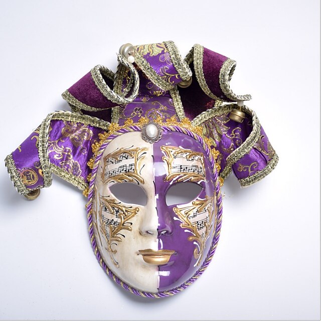  Mask Venetian Mask Carnival Mask Inspirerad av Venetian Halloween Karnival Maskerad Vuxna Herr Dam