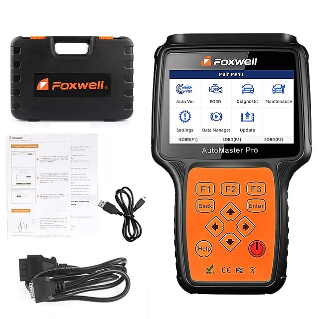  FOXWELL Toate Modele 16 pini 1 OBD - Nu ISO15765-4 (CAN BUS) / SAE J1850 PWM / SAE J1850 VPW Dispozitive de diagnosticare a vehiculului