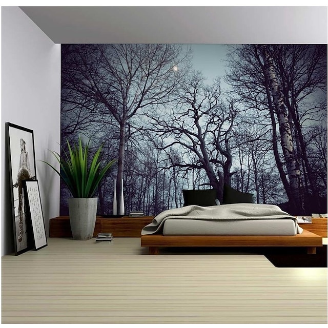 Home & Garden Home Decor | Nature Forest Thick Tree Wall Tapestry Large 3D Print Wall Art Hanging For bedroom Living Room Home D