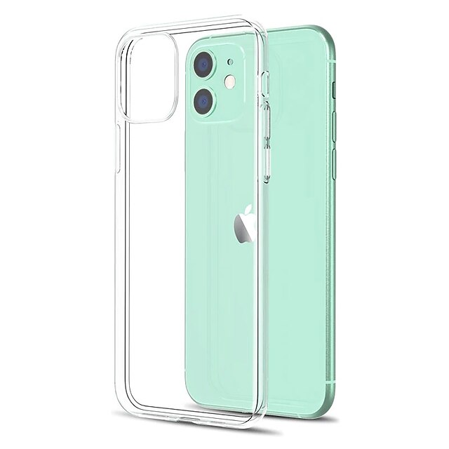  Crystal Transparent Glass Case For iPhone 11/iPhone 11 pro TPU Double Clear Glass Drop Protective Cover For iPhone X/XR/XS Max