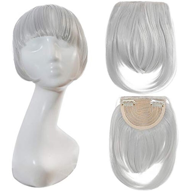 Fringe Bangs Hair Extensions One Piece Clip In Bangs Straight Cute