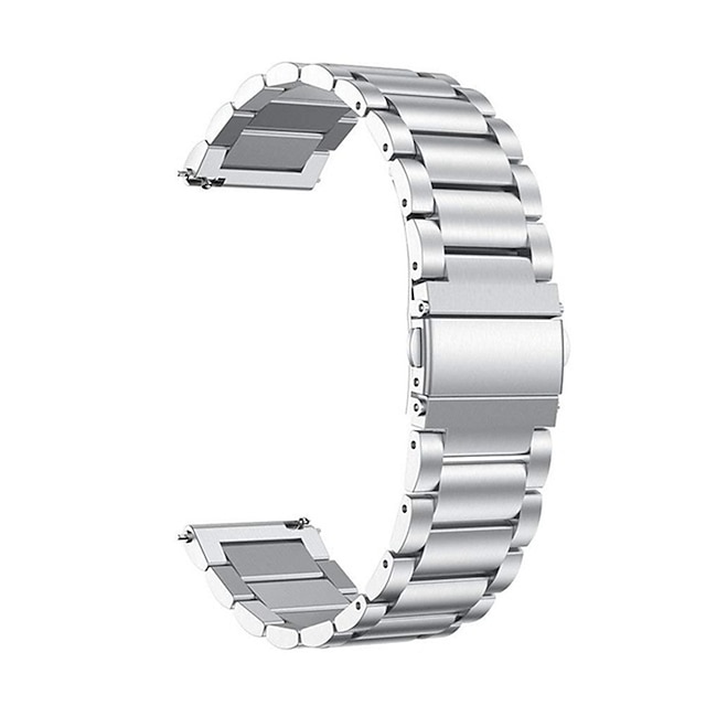 Uhrenarmband für Samsung Watch 3 45mm, Galaxy Wacth 46mm, Gear S3 Classic / Frontier, Gear 2 Neo Live Edelstahl Ersatz Gurt 22mm Armband