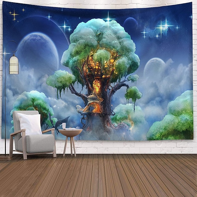 Home & Garden Home Decor | Psychedelic Abstract Wall Tapestry Art Decor Blanket Curtain Picnic Tablecloth Hanging Home Bedroom L