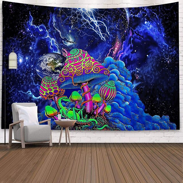 Home & Garden Home Decor | Psychedelic Abstract Wall Tapestry Art Decor Blanket Curtain Picnic Tablecloth Hanging Home Bedroom L