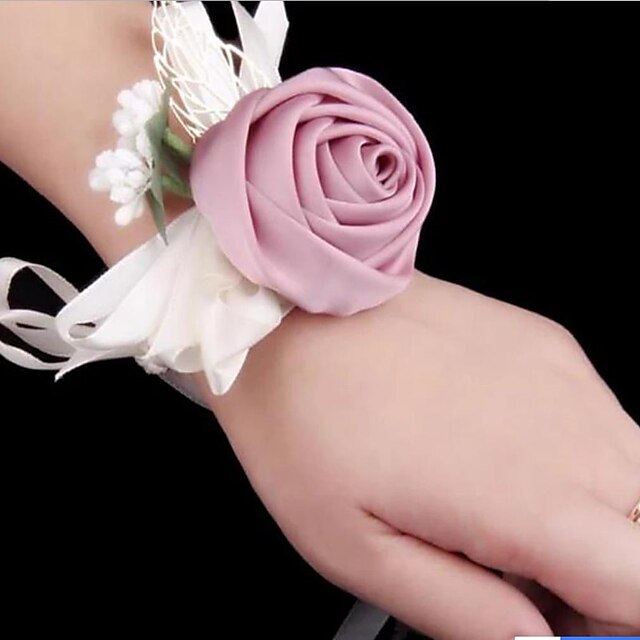  Wedding Flowers Wrist Corsages Wedding / Party Evening Double Layer Cloth 0-10 cm Christmas