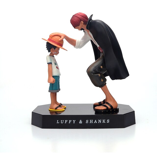  Anime Action Figures Inspired by One Piece Monkey D. Luffy PVC(PolyVinyl Chloride) CM Model Toys Doll Toy Men's