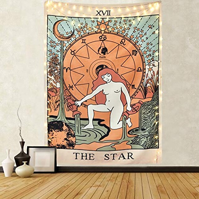 Home & Garden Home Decor | Tarot Divination Wall Tapestry Art Decor Blanket Curtain Picnic Tablecloth Hanging Home Bedroom Livin