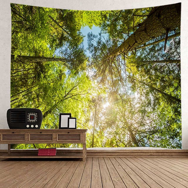 Home & Garden Home Decor | Nature Forest Thick Tree Wall Tapestry Large 3D Print Wall Art Hanging For bedroom Living Room Home D