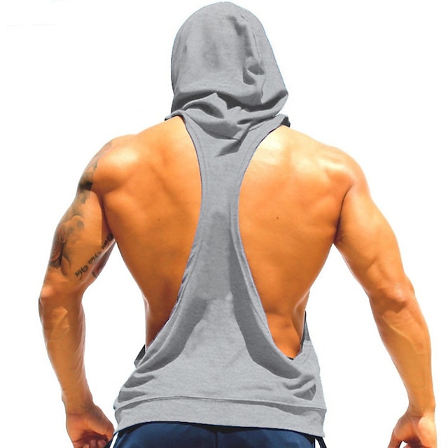 Sports & Outdoors Running, Jogging & Walking | Mens Running Tank Top Workout Tank Shirt Athletic Casual Cotton Breathable Quick 