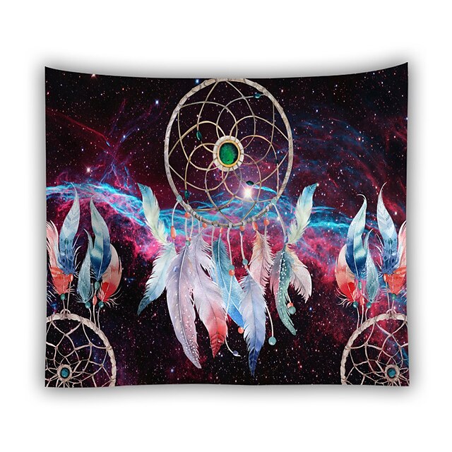 Home & Garden Home Decor | dreamcatcher tapestry colorful feather tapestry space tapestry galaxy tapestry psychedelic tapestry r