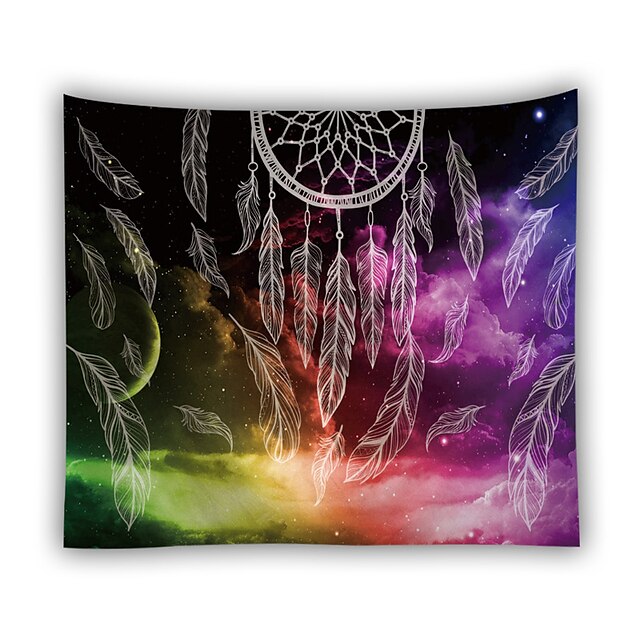 Home & Garden Home Decor | dreamcatcher tapestry colorful feather tapestry space tapestry galaxy tapestry psychedelic tapestry r