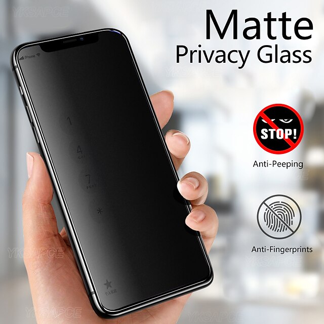 2pcs 3d Anti Peeping Privacy Tempered Glass For Iphone 13 12 Iphone 11 Pro Xs Max Xr X Screen Protector For Iphone 12 Pro Max Film 22 11 54