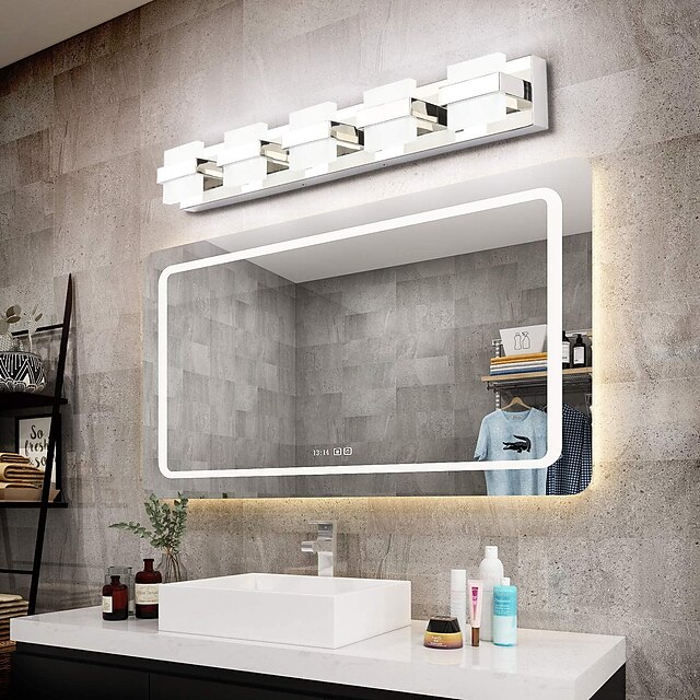  Vanity Light LED Modern Contemporary Bathroom Lighting Metal Wall Light 90-240V 110-120V 220-240V 4 W