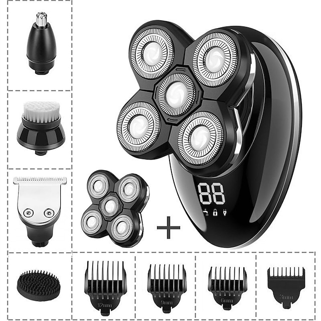 Electric Shavers Mens Electric Shaving Razors Bald Head Shaver