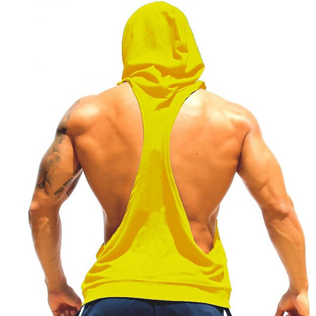 Sports & Outdoors Running, Jogging & Walking | Mens Running Tank Top Workout Tank Shirt Athletic Casual Cotton Breathable Quick 