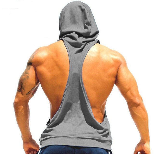 Sports & Outdoors Running, Jogging & Walking | Mens Running Tank Top Workout Tank Shirt Athletic Casual Cotton Breathable Quick 