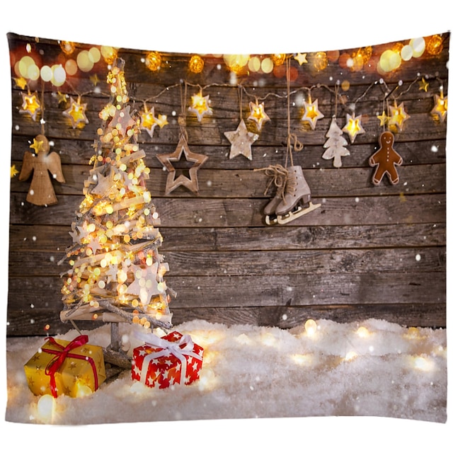 Home & Garden Home Decor | Christmas Santa Claus Holiday Party Wall Tapestry Art Decor Blanket Curtain Picnic Tablecloth Hanging