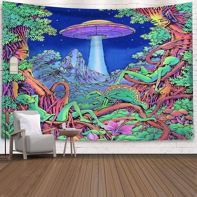 Home & Garden Home Decor | Psychedelic Abstract Wall Tapestry Art Decor Blanket Curtain Picnic Tablecloth Hanging Home Bedroom L