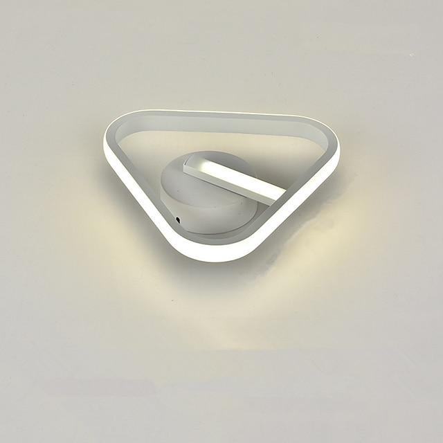  Lámpara de techo led circular / triangular lámpara de pasillo nórdica lámpara de pasillo moderna sala de estar sencilla balcón led luz de entrada de pasillo