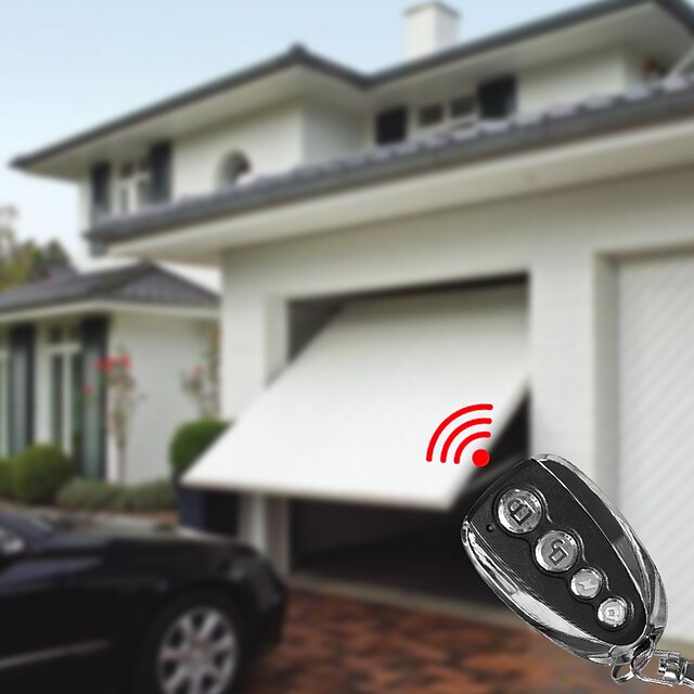 Universal 433.92Mhz Cloning Gate for Garage Door Remote Control Switch opener Cloning 4 key Auto