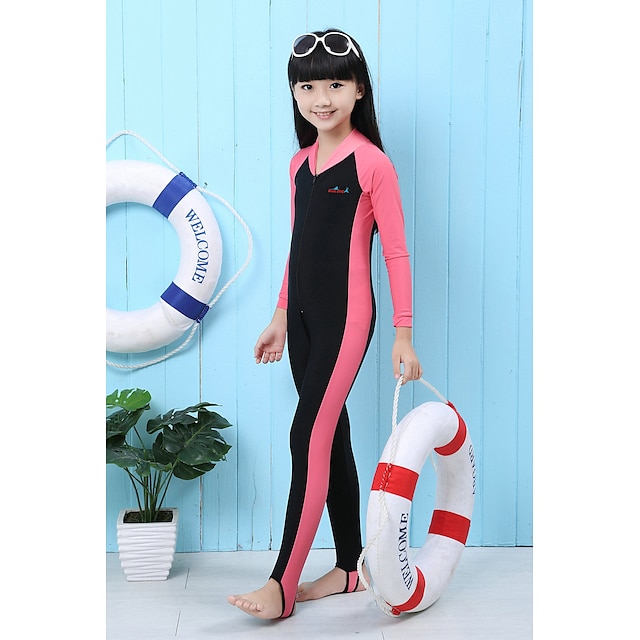 Sports & Outdoors Surfing, Diving & Snorkeling | Bluedive Boys Girls Rash Guard Dive Skin Suit UV Sun Protection UPF50+ Breathab