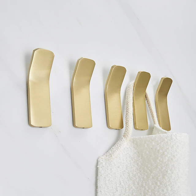 Robe Hook Creative Metal 5pcs Wall Mounted 7
