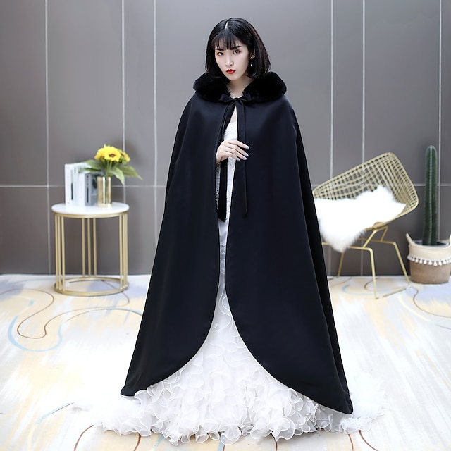 

Sleeveless Coats / Jackets / Capes Fauxfur Wedding / Party / Evening Shawl Wrap / Women's Wrap With Lace-up