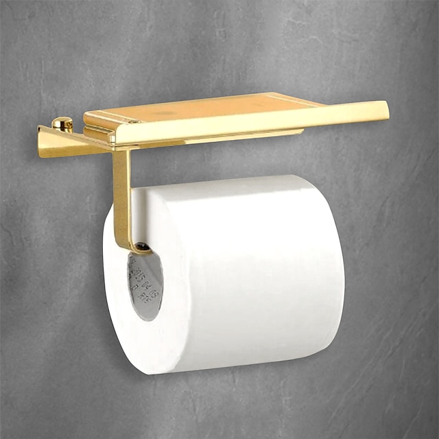  Uchwyt na papier toaletowy Nowy design / Nowoczesne Nowoczesny Stal nierdzewna 1 szt. Ścienny