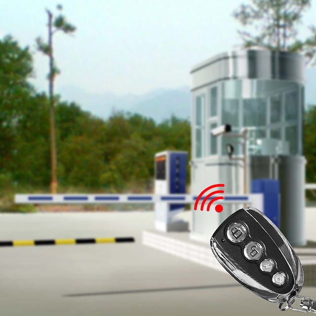 Universal 433.92Mhz Cloning Gate for Garage Door Remote Control Switch opener Cloning 4 key Auto