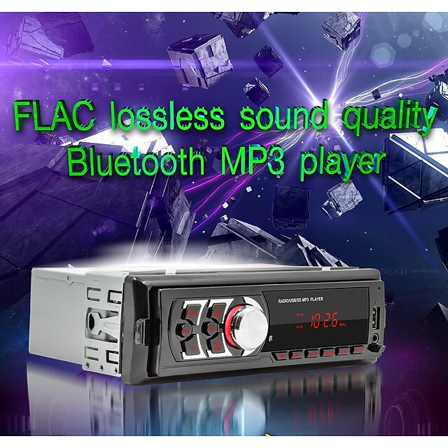  1781E 1 Din Lecteur MP3 de voiture MP3 Bluetooth Intégré pour Universel / Carte SD