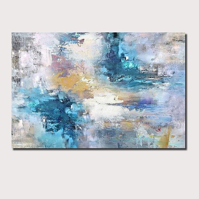  Oil Painting Hand Painted - Abstract Landscape Contemporary Modern Stretched Canvas