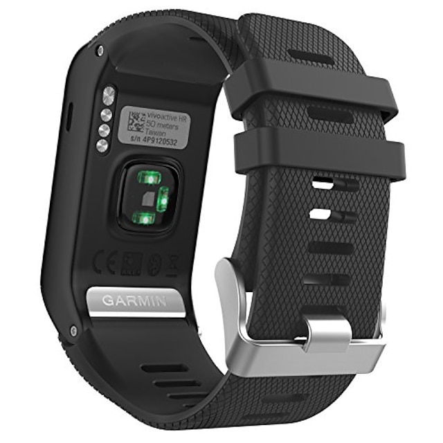  Smartwatch-Band für Garmin Silikon Smartwatch Gurt Weich Atmungsaktiv Sportband Ersatz Armband