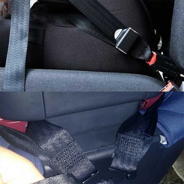  Car Baby Safe Seat Strap Child Safety Seat Isofix/Latch Soft Interface Connecting Belt Cover Shoulder Harness Strap