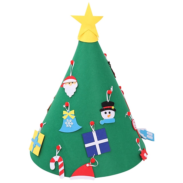 Home & Garden Home Decor | Christmas Decorations Childrens Handmade Puzzle Diy Three-dimensional Tree Large Christmas Tree Ornam