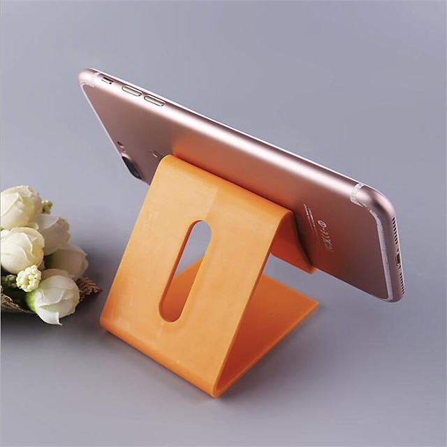  Desk Phone Holder triangle Mobile Stand For Cell phone Tablet Universal plastic Phone Stand Desktop Support