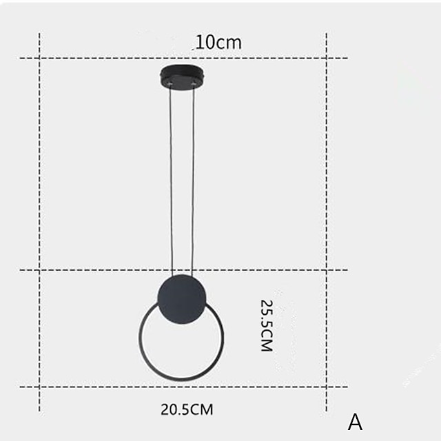 Lights & Lighting Pendant Lights | Pendant Light Nordic Modern Simple Bedside Light Decorative Lamp Restaurant Dining Room Singl