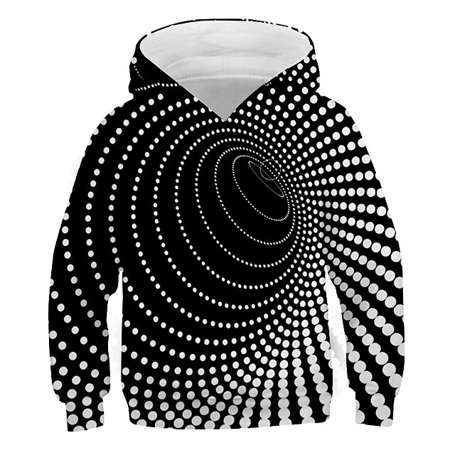 Baby & Kids Boys Clothing | Kids Boys Hoodie & Sweatshirt Long Sleeve Graphic 3D Print Rainbow Children Tops Active New Year - U