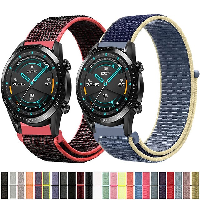  For Huawei Watch GT2 46MM 42MM GT 2e GT Strap For Honor Magic Watch 2 Nylon Bracelet Honor Watch Dream Band