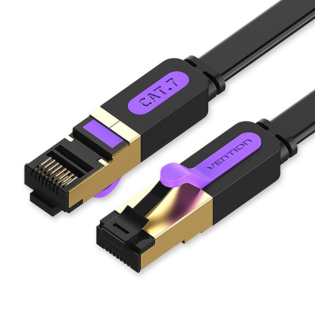  vention ethernet kabel rj 45 cat7 lan kabel stp nettverkskabel 20m patch ledningskabel for pc router laptop cat 7