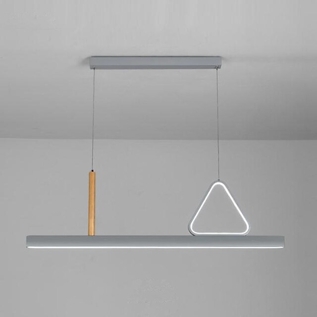 Lights & Lighting Pendant Lights | 90 cm LED Pendant Light Nordic Minimalist Gray Geometric Island Light Chandelier Art Design O