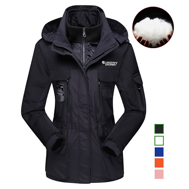Women's Hiking Down Jacket Gorpcore 3in1 Jackets Ski Jacket Winter