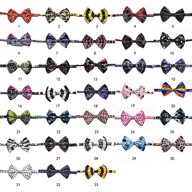  Cat Dog Tie / Bow Tie Nylon Random Color