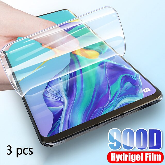 

Huawei Screen Protector Huawei P40 P40 Pro P30 P30 Pro P20 P20 Pro Mate 30 Mate 30 Pro Mate 20 Mate 20 Pro Honor 30 Honor 30 Pro High Definition HD Front Screen Protector 3 pcs TPU Hydrogel