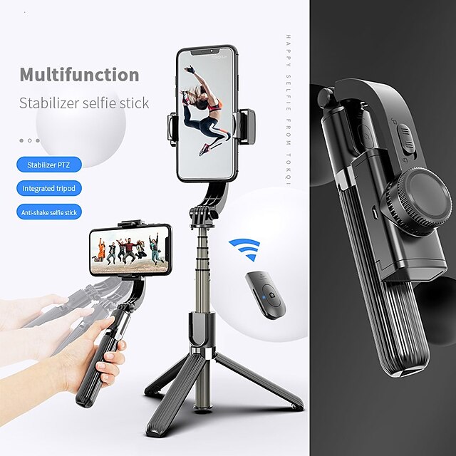  Selfie Stick Bluetooth Extendable Max Length 86 cm For Universal Android / iOS Universal