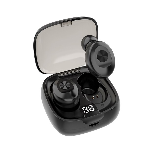  1898 12 Wireless Earbuds TWS Headphones Bluetooth5.0 Stereo with Microphone with Volume Control for Sport Fitness